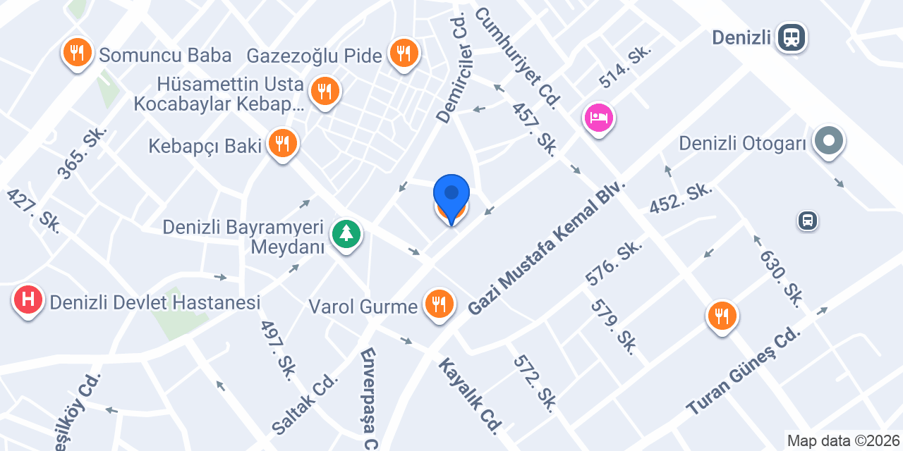 Hacı Şerif Merkez konumu