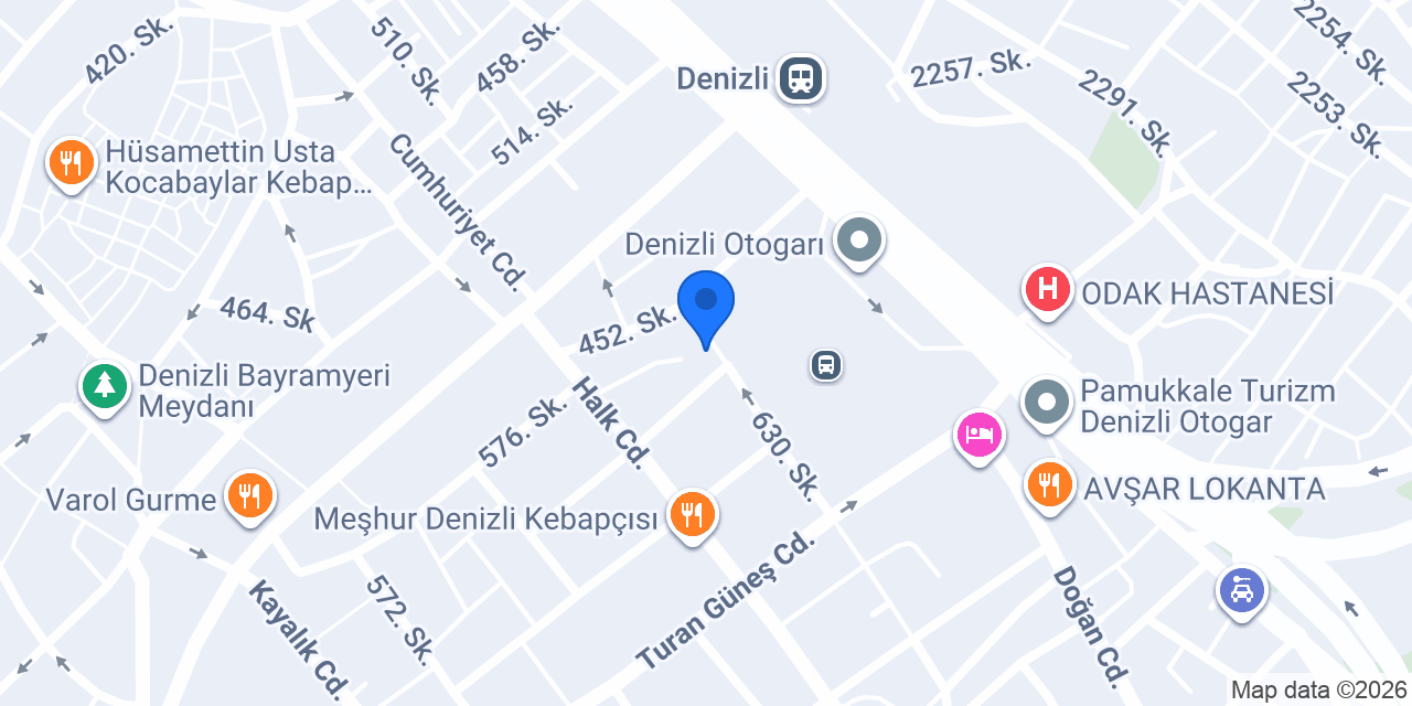 Garaj halk pazarı konumu