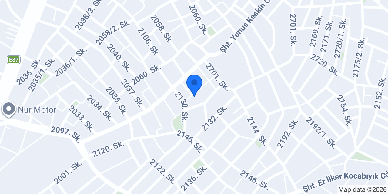 Denizli Yol Yardım konumu
