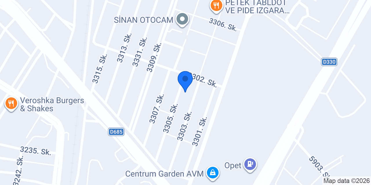AUTOPYA GARAGE konumu