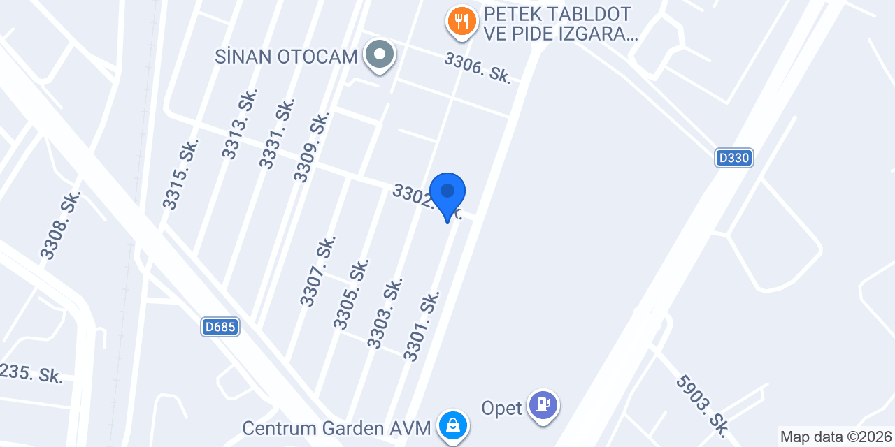Gürtoklu Otomotiv konumu