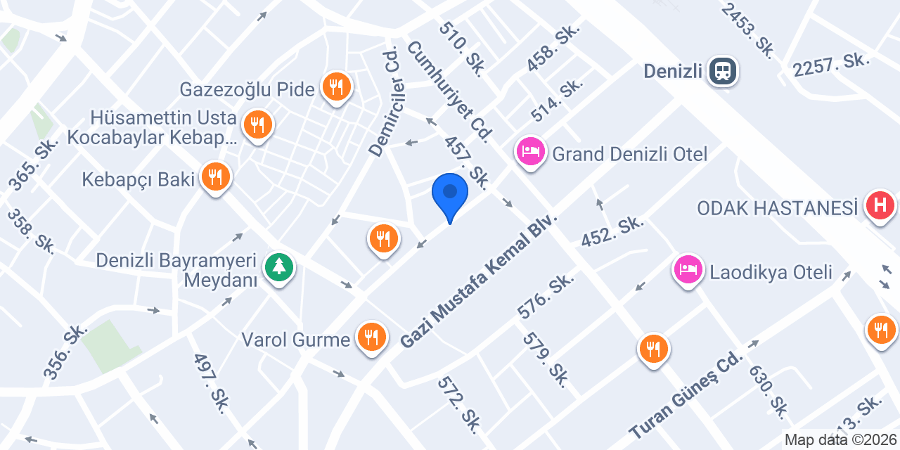 Çizgi Fast Food konumu