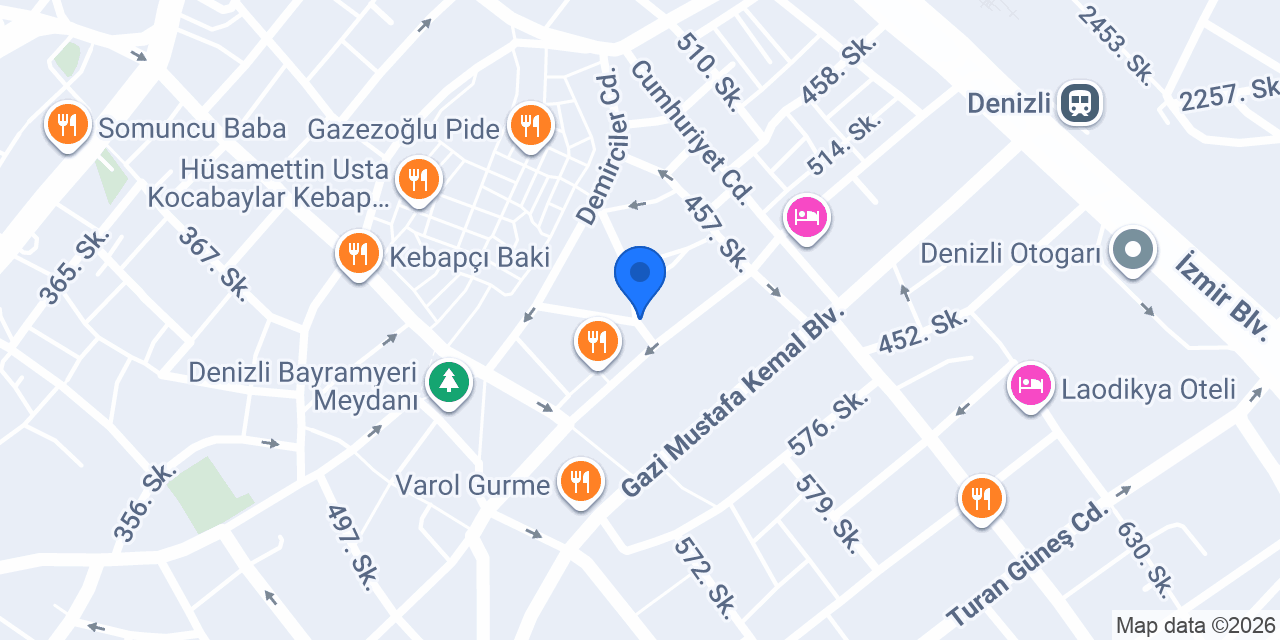 CTM RENT A CAR konumu