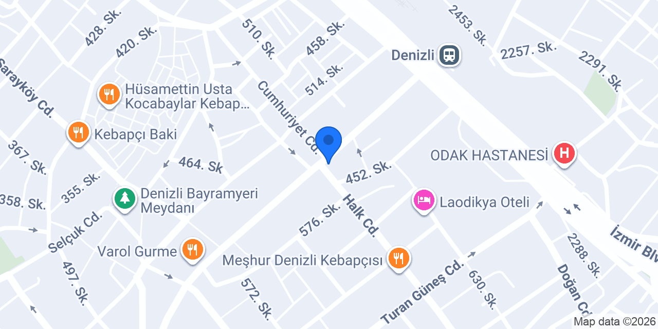 Gür Satış Yapı konumu
