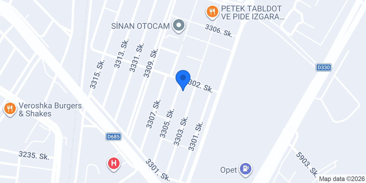 ISPARTA BMW ÖZEL SERVİS MC AUTO konumu