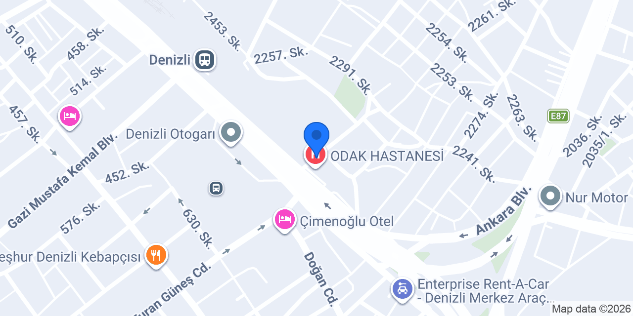 Op.dr.ersen Eraydın konumu