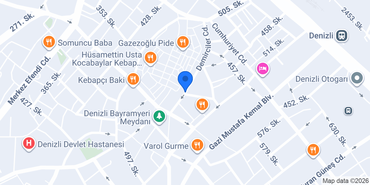 Gençler Kebap Salonu konumu