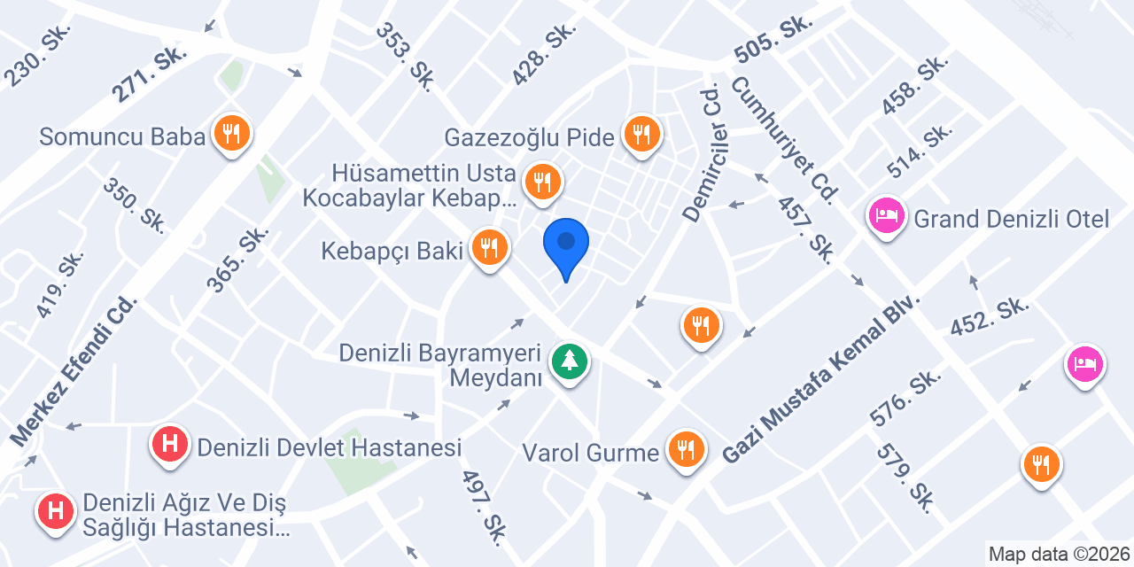 Esra Takı Evi konumu