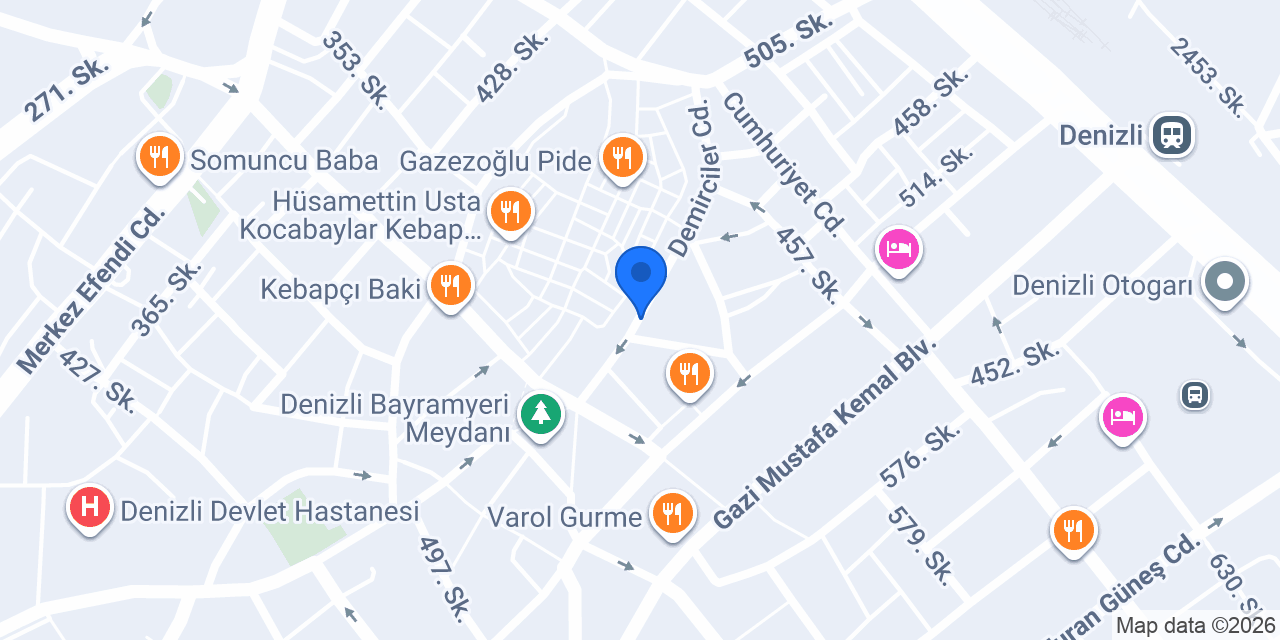 Zümrüt Mefruşat konumu