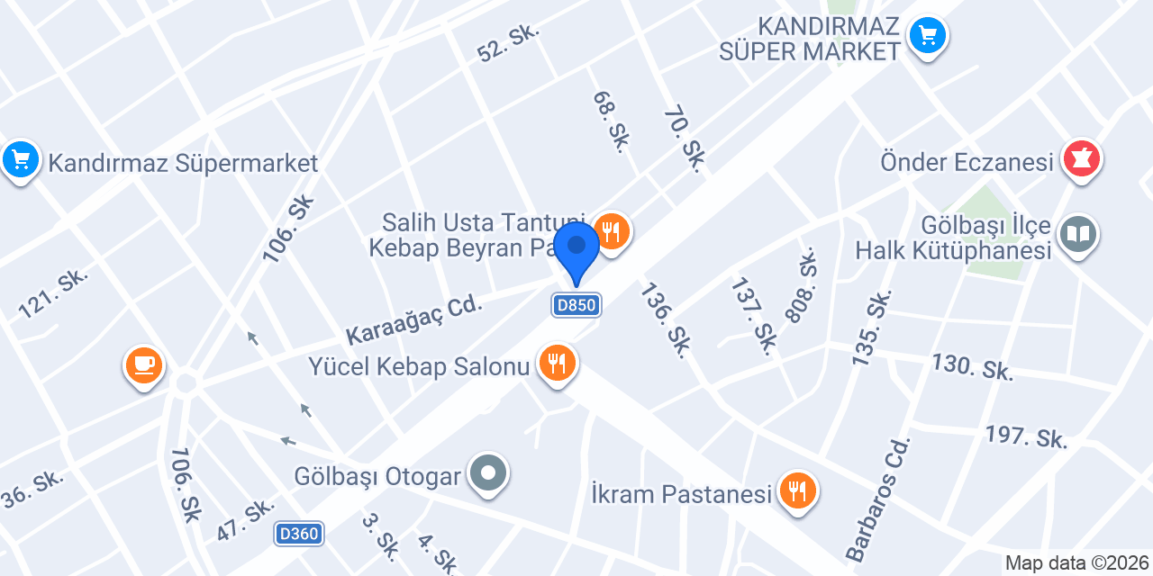 UĞUR EDE RESTAURANT konumu