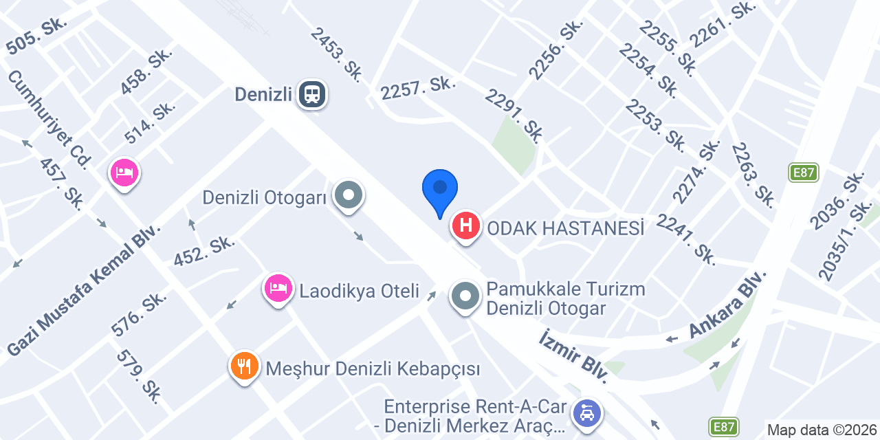 Ocak Eczanesi konumu