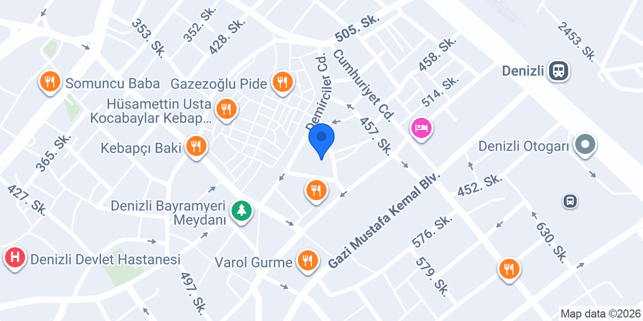 Esnaf Simit Kale İçi konumu