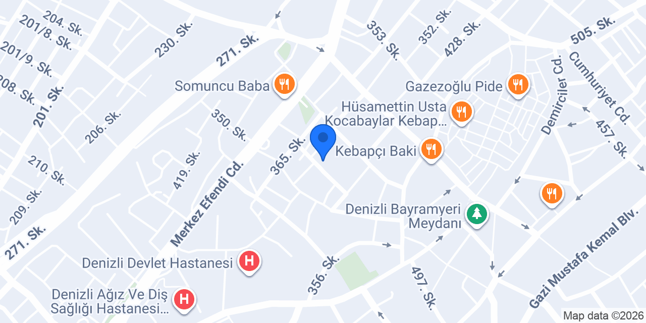Nil Otopark konumu