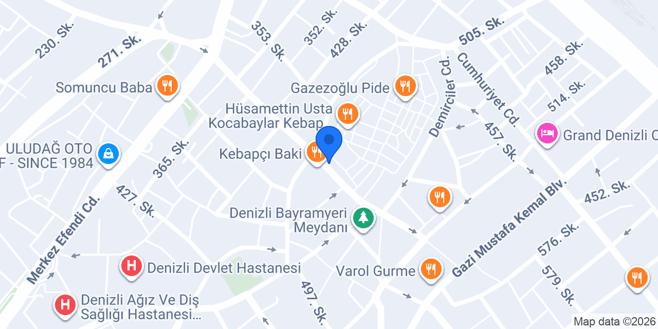 Kebapçı Enver konumu