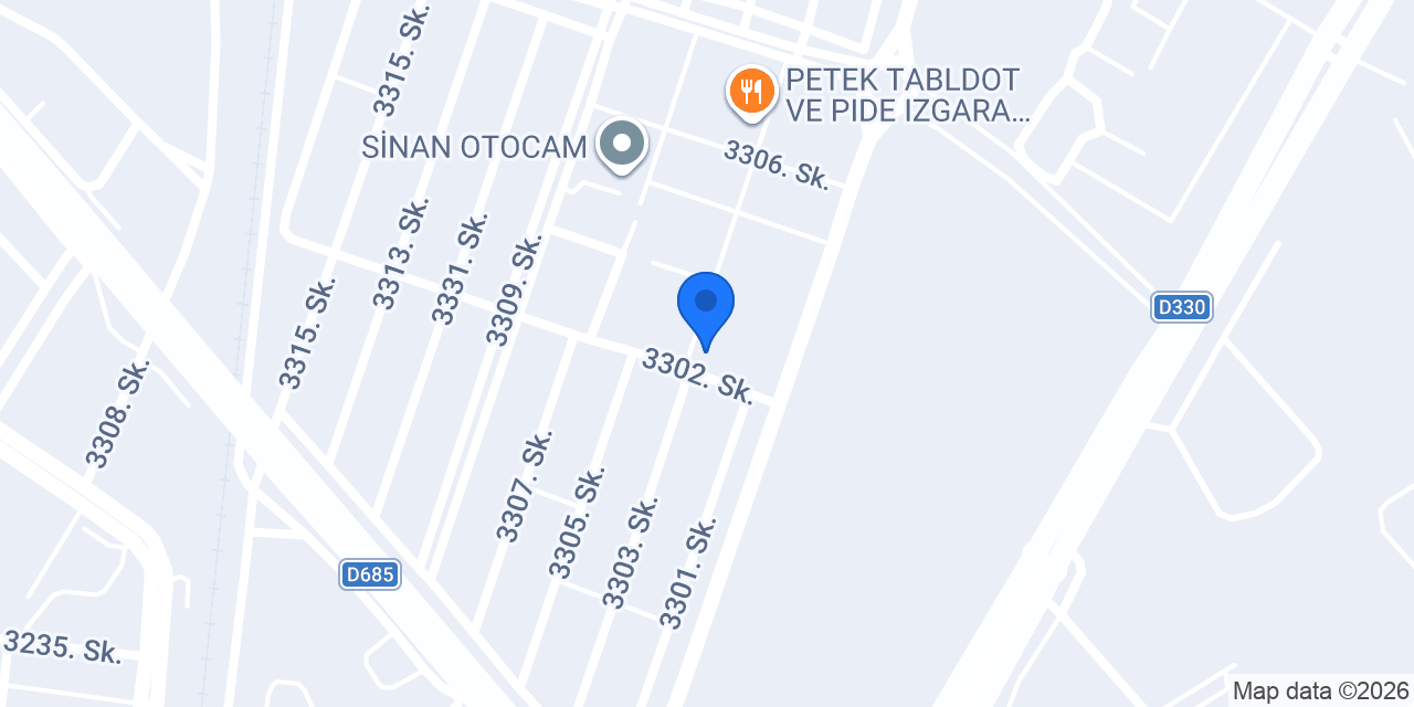Akyol Otomotiv konumu