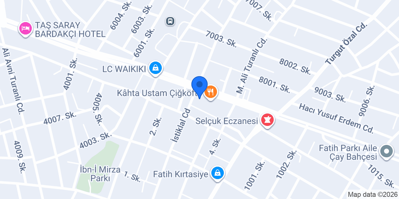 KAHTA LİDER TANTUNİ konumu