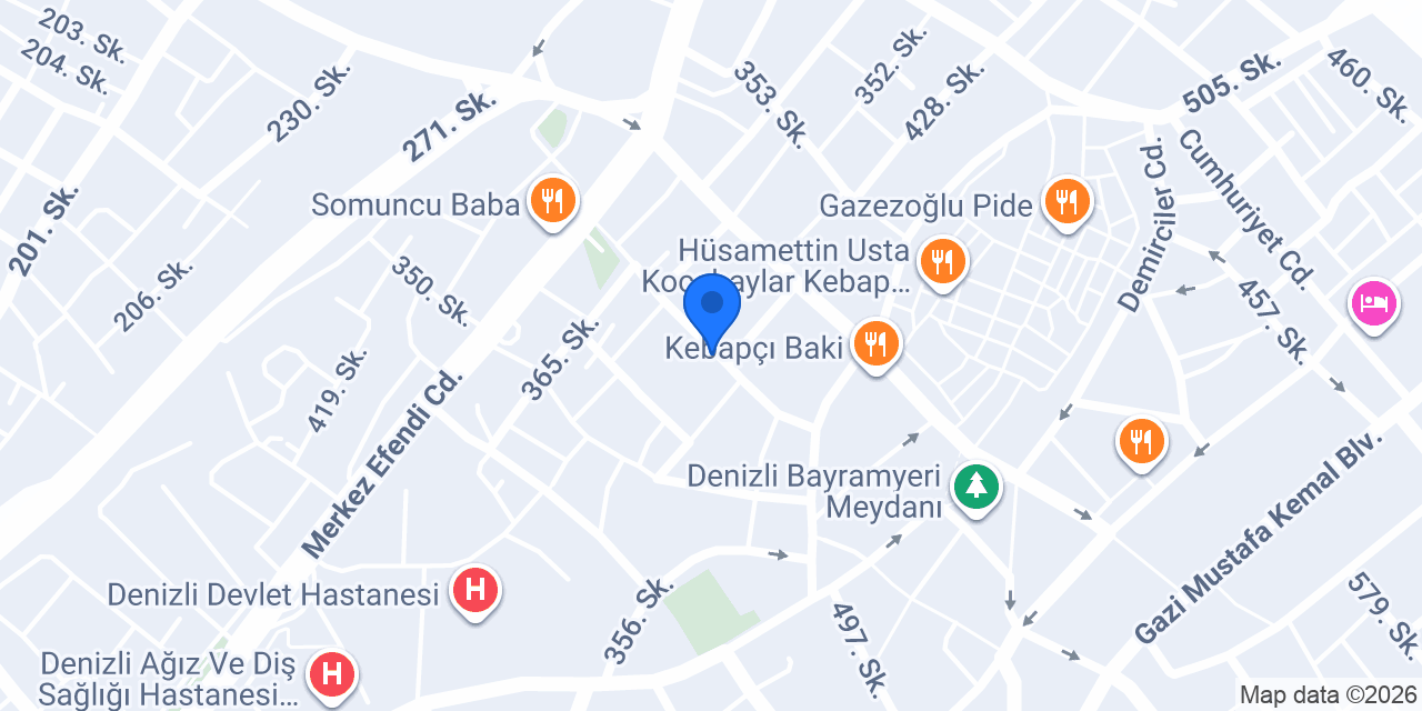 Bek Ticaret konumu