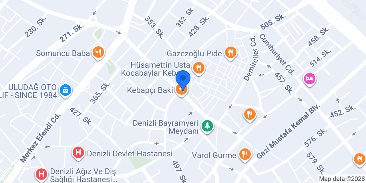 Altın Kebap konumu