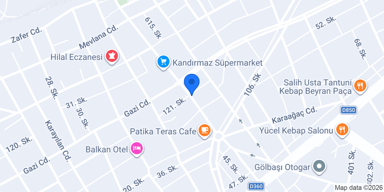 Diş Hekimi Onur Tezdurdu konumu
