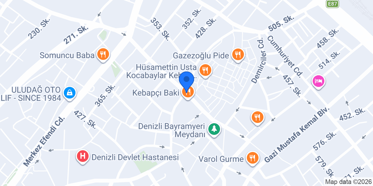 Sedef Anahtar konumu