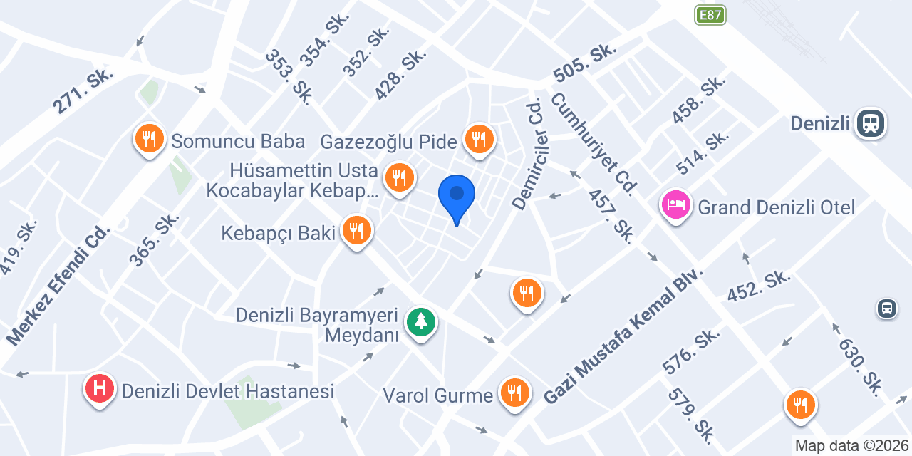 Değirmencioğlu Giyim konumu
