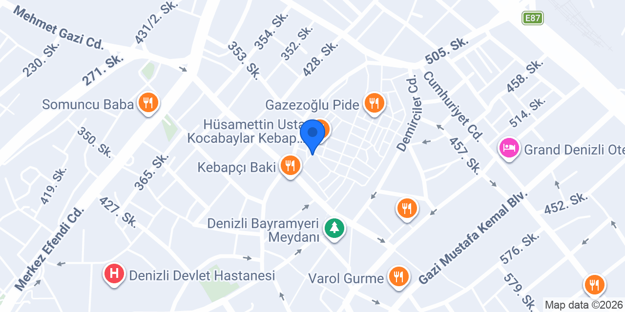 Köfteci Ömer konumu