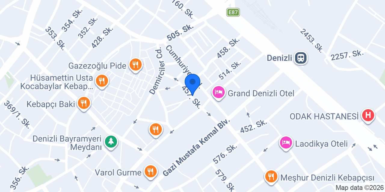 Adalı Ticaret konumu