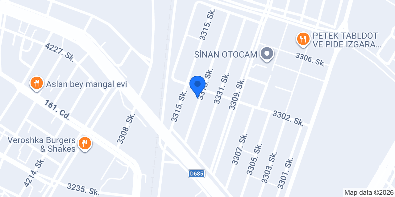 Şimşek Garage konumu