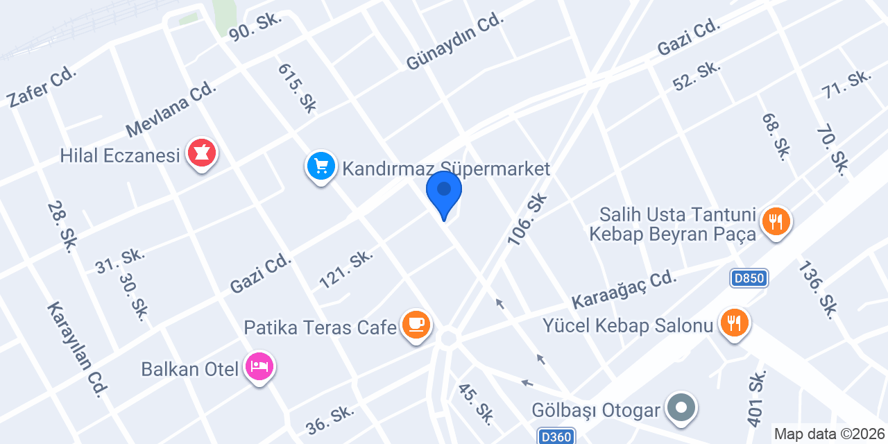Öztürk Bilgisayar konumu