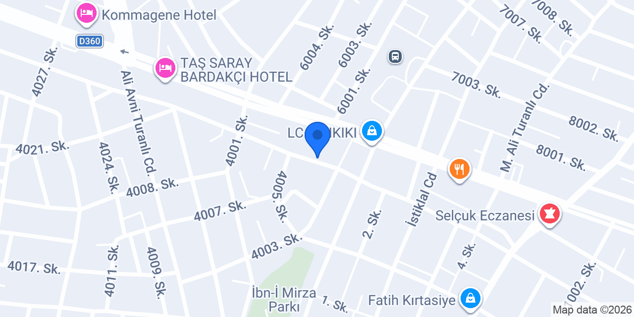 MTB Rent a Car konumu