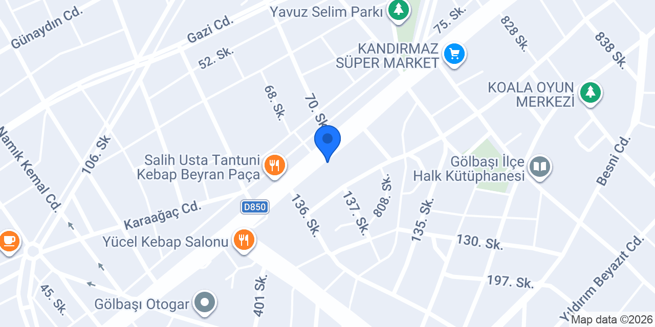 Gölbaşı 2. Noterliği konumu