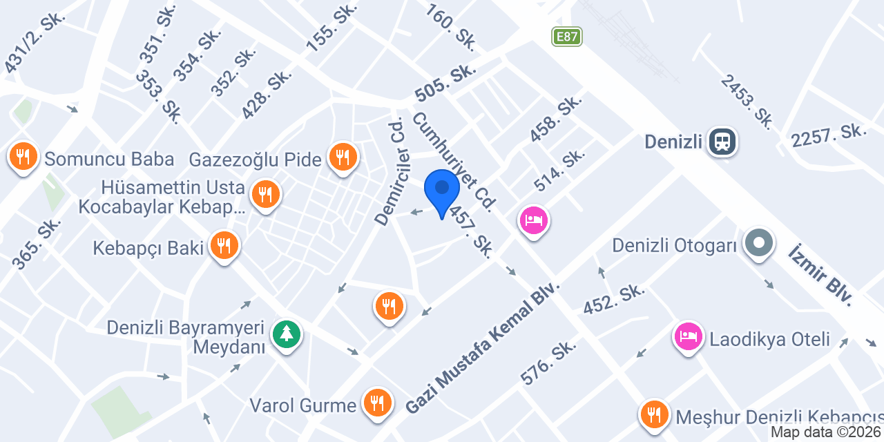 Ören Ticaret konumu