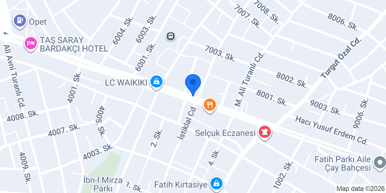 Lezzet Tantuni konumu