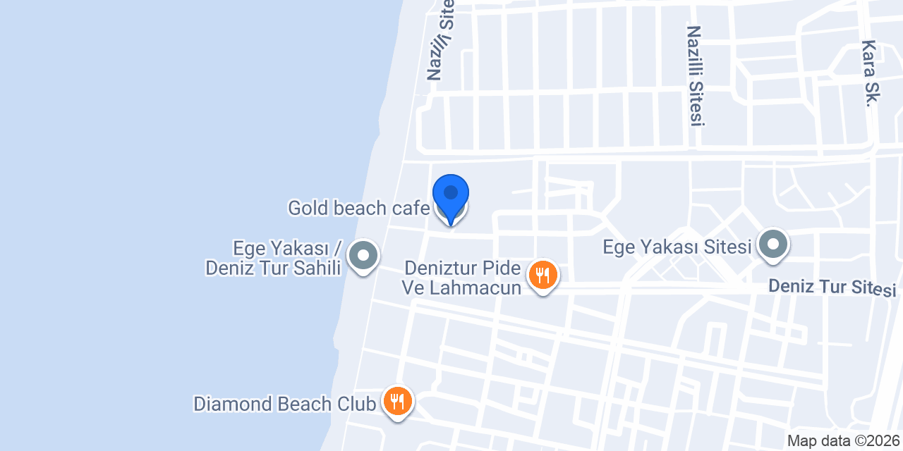 Gold beach cafe konumu