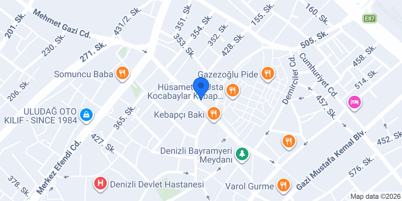 Özdaş Ticaret konumu
