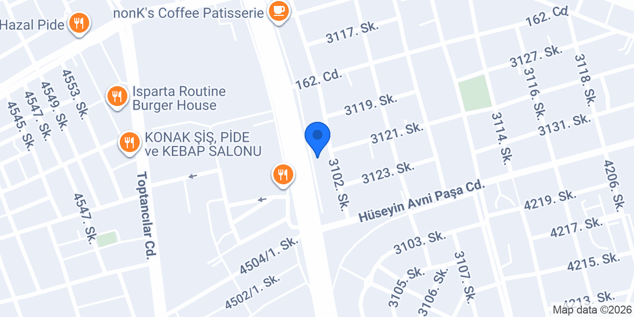 İsmail Akçin Hair Studio konumu