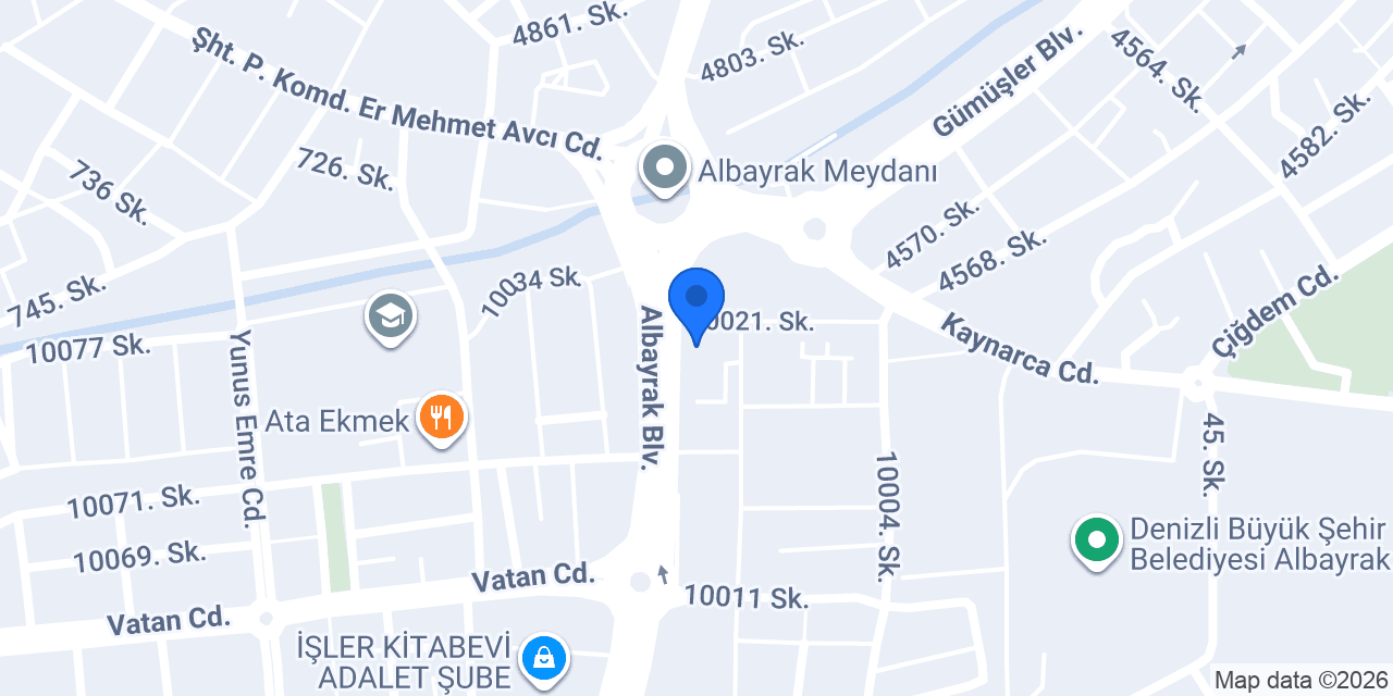 Yataş Bedding Albayrak konumu