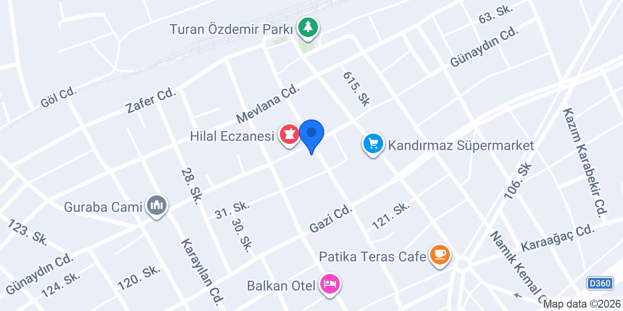 Mukaddim Çiçek Ve Hediye Dünyası konumu