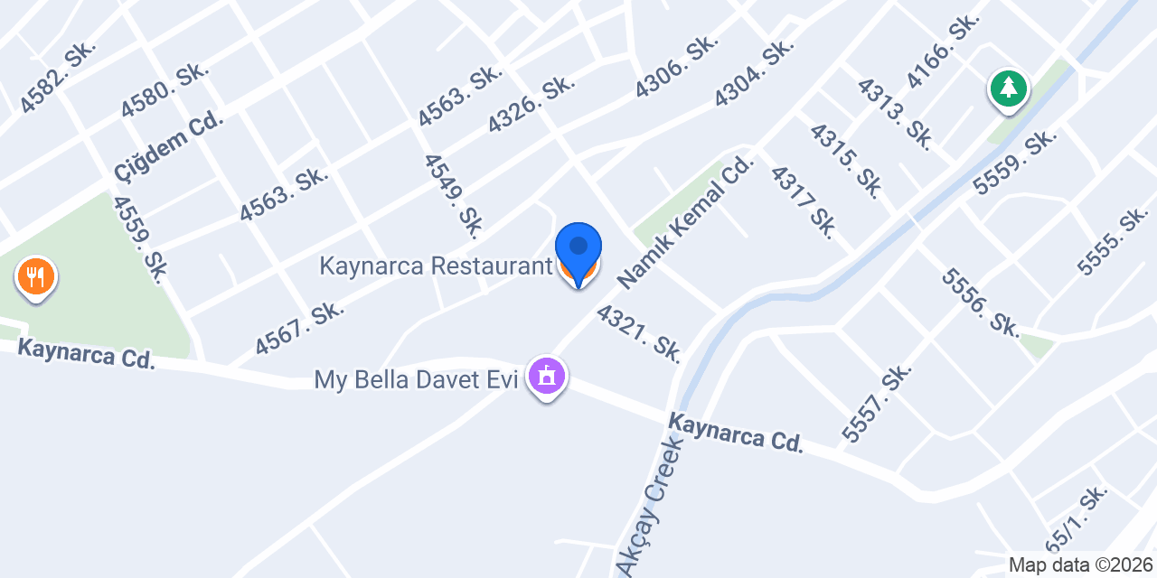 Kaynarca Restaurant konumu
