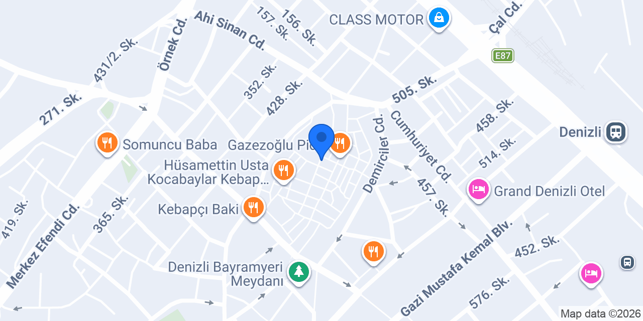 Ceren Mefruşat konumu