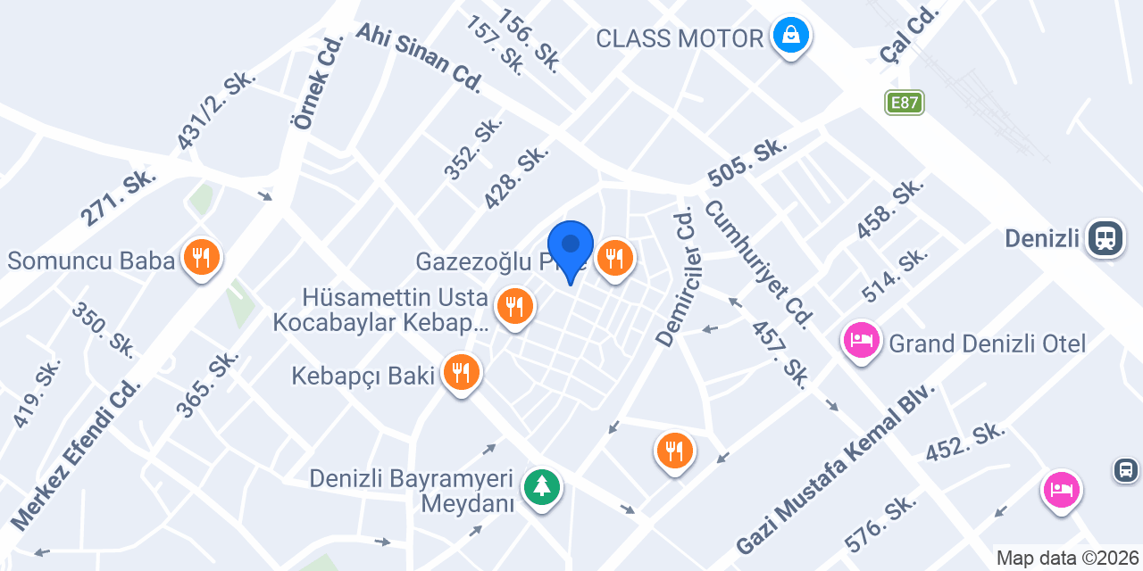 Köksal Ticaret konumu