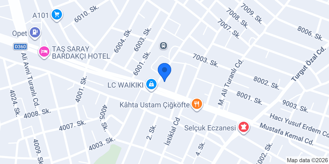 Karakaş Rent A Car konumu