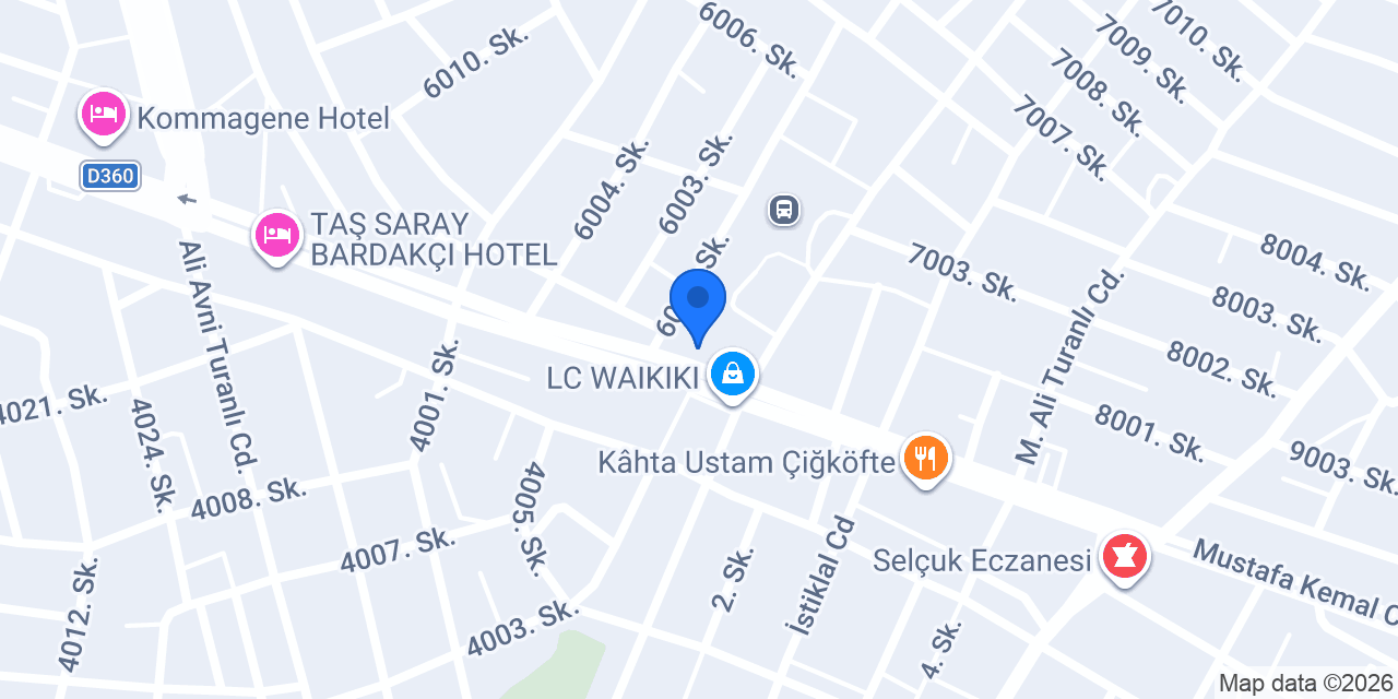 Otogar Mangal konumu