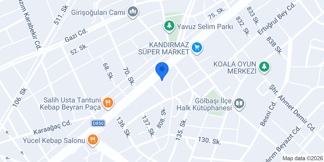 As Ekmek Unlu Mamulleri konumu