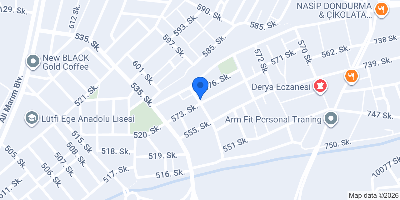 Meral Oto Lastik konumu