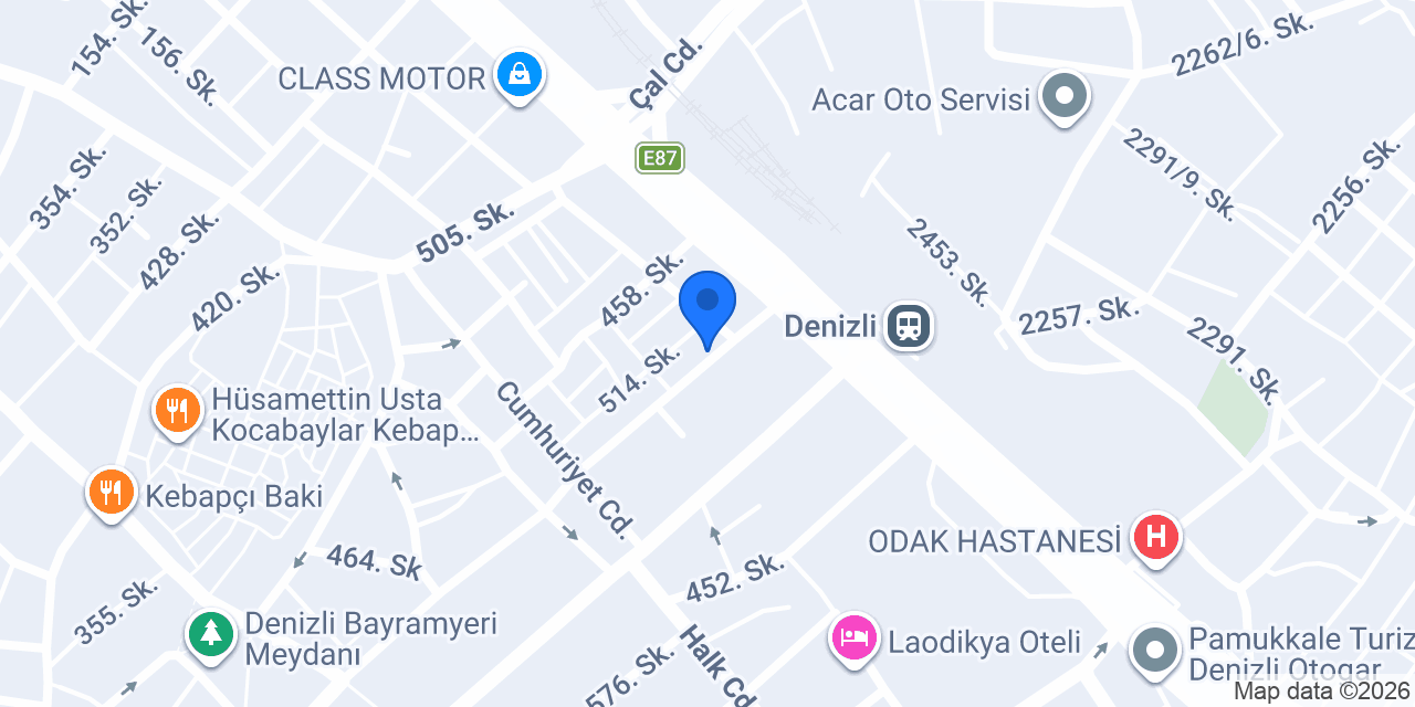 ELİT SÜRÜCÜ KURSU konumu