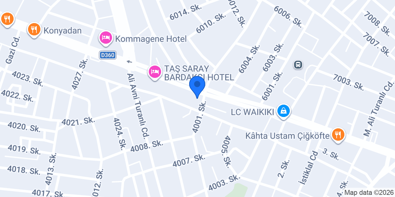 Kahta Çilingir konumu