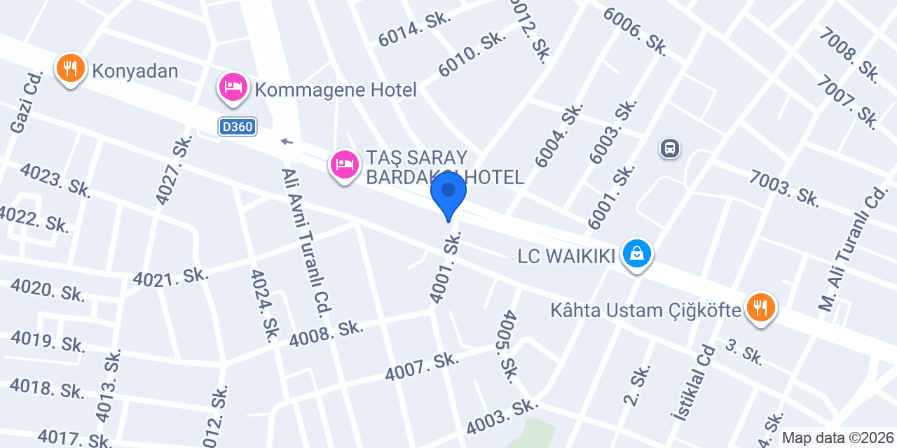 Önce Emniyet Sürücü Kursu konumu