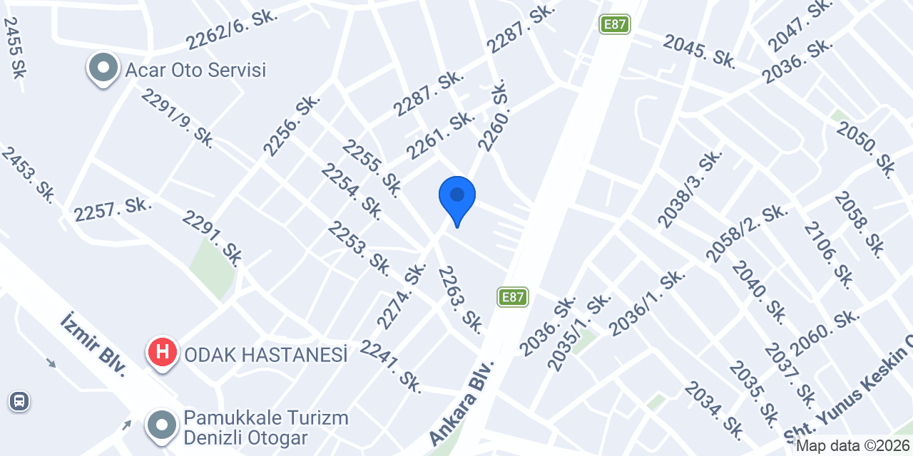 Kuğu Cam Balkon konumu