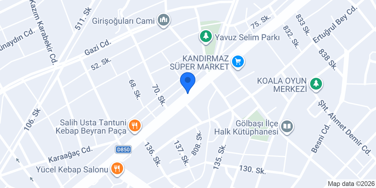 BAYRAMOĞULLARI konumu